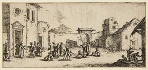 Sjukhuset av Jacques Callot