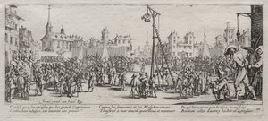 The Large Miseries of War: The Strappado av Jacques Callot