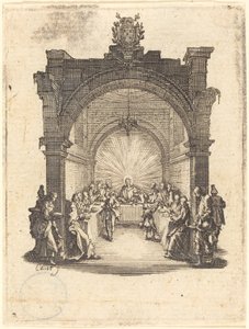 Sista måltiden av Jacques Callot