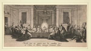 Sista måltiden av Jacques Callot