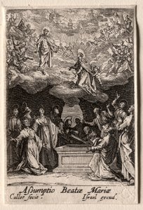 The Life of the Virgin: The Assumption of the Virgin av Jacques Callot