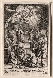 The Life of the Virgin: The Birth of the Virgin av Jacques Callot