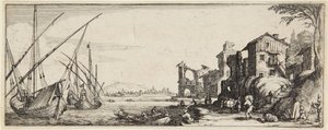 Den lilla hamnen av Jacques Callot