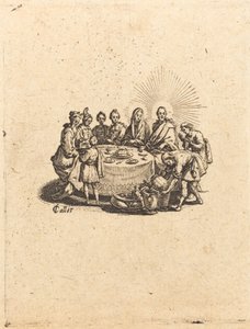 Giftermålet i Kana, 1618. av Jacques Callot