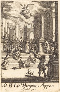 セントジェームズマイナーの殉教、c。 16341635. スウェーデン語 av Jacques Callot