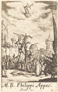 Sankt Filips martyrskap av Jacques Callot