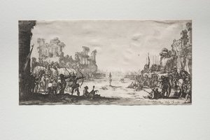 S:t Sebastians martyrskap av Jacques Callot