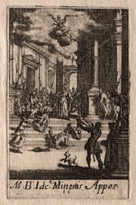 Apostlarnas martyrskap: St. Jakob den mindre av Jacques Callot