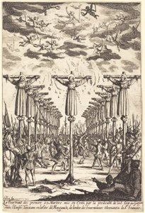 Martyrerna i Japan av Jacques Callot
