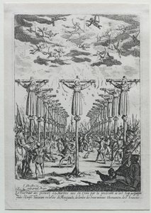 Martyrerna i Japan av Jacques Callot