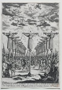 Martyrerna i Japan av Jacques Callot