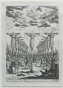 Martyrerna i Japan. av Jacques Callot