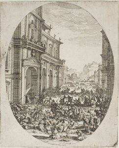 The Massacre of the Innocents (Andra plattan) av Jacques Callot