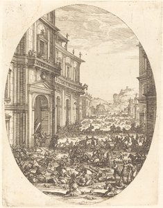 Massakern på de oskyldiga av Jacques Callot