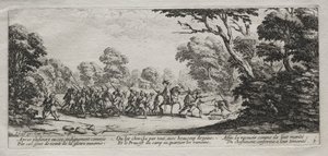 Krigets miseries: Arrest of Malefactors, 1633. av Jacques Callot