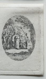 Passionens mysterier: Kristus tagen till fånga av Jacques Callot