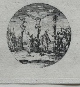 Passionens mysterier: Nedstigningen från korset av Jacques Callot