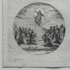 Passionens mysterier: Uppståndelsen. av Jacques Callot