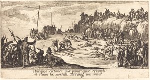 Att spika till korset av Jacques Callot