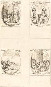 Födelsekyrkan; St Stephen; St John; Heliga oskyldiga av Jacques Callot