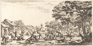 Böndernas hämnd av Jacques Callot