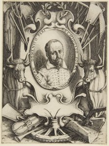 Porträttet av Giovanni Domenico Peri av Jacques Callot