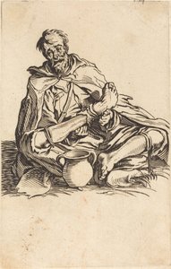 Den sjuke mannen av Jacques Callot