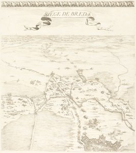 Belägringen av Breda [skylt 2 av 6] av Jacques Callot