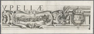 Belägringen av La Rochelle: Plåt 3, 1628-1630. av Jacques Callot