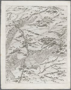 Belägringen av La Rochelle: Tavla 7, 1628-1630. av Jacques Callot