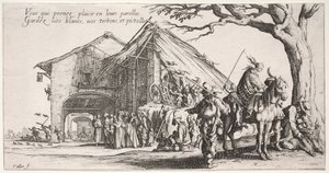 The Bohemians: The Stopping Place: The Fortune Teller av Jacques Callot
