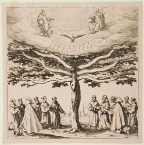 Sankt Franciskus träd av Jacques Callot