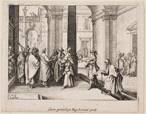Skattmyntet, ur serien ”Nya testamentet” av Jacques Callot