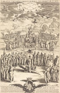 Jungfruns triumf av Jacques Callot