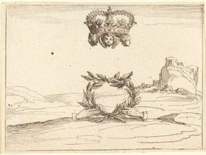 De två kronorna av Jacques Callot