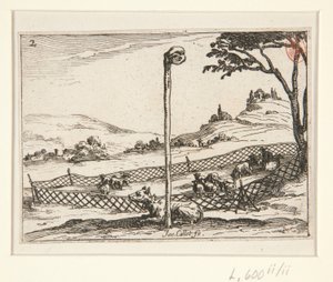 The Vigilant Eye - nej. 2 från serien av Jacques Callot