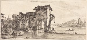 Vattenkvarnen av Jacques Callot