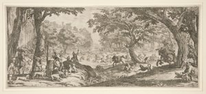 Den stora jakten av Jacques Callot