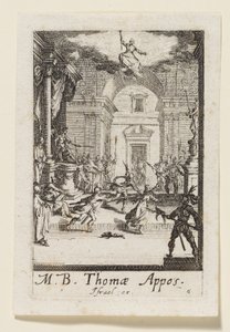 Aposteln Thomas (Thomas Appos.) av Jacques Callot
