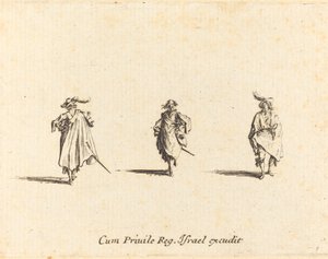Tre herrar av Jacques Callot