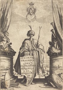 Titelsida för "Il Suleiman" av Jacques Callot