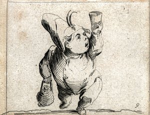 Varie Figure Gobbi ... (gravyr) av Jacques Callot