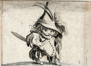 Varie Figure Gobbi ... (gravyr) av Jacques Callot