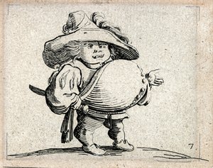 Varie Figure Gobbi ... (gravyr) av Jacques Callot