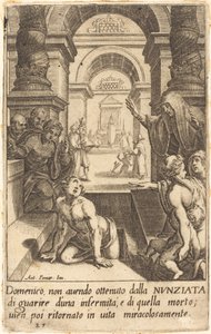 Domenico av Jacques Callot after Antonio Circignani