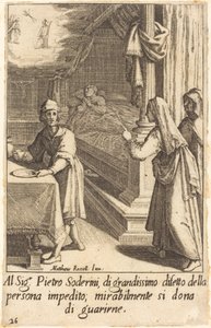 Pietro Soderini av Jacques Callot after Matteo Rosselli