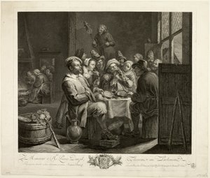Kungen dricker av Jacques Claude Danzel