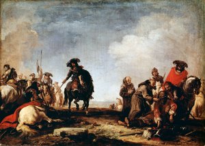Efter ett slag, 1600-talet.