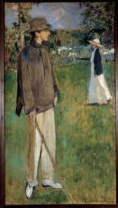 Porträtt av Jean Cocteau (fransk poet och författare