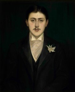 Porträtt av Marcel Proust, 1892. av Jacques Emile Blanche